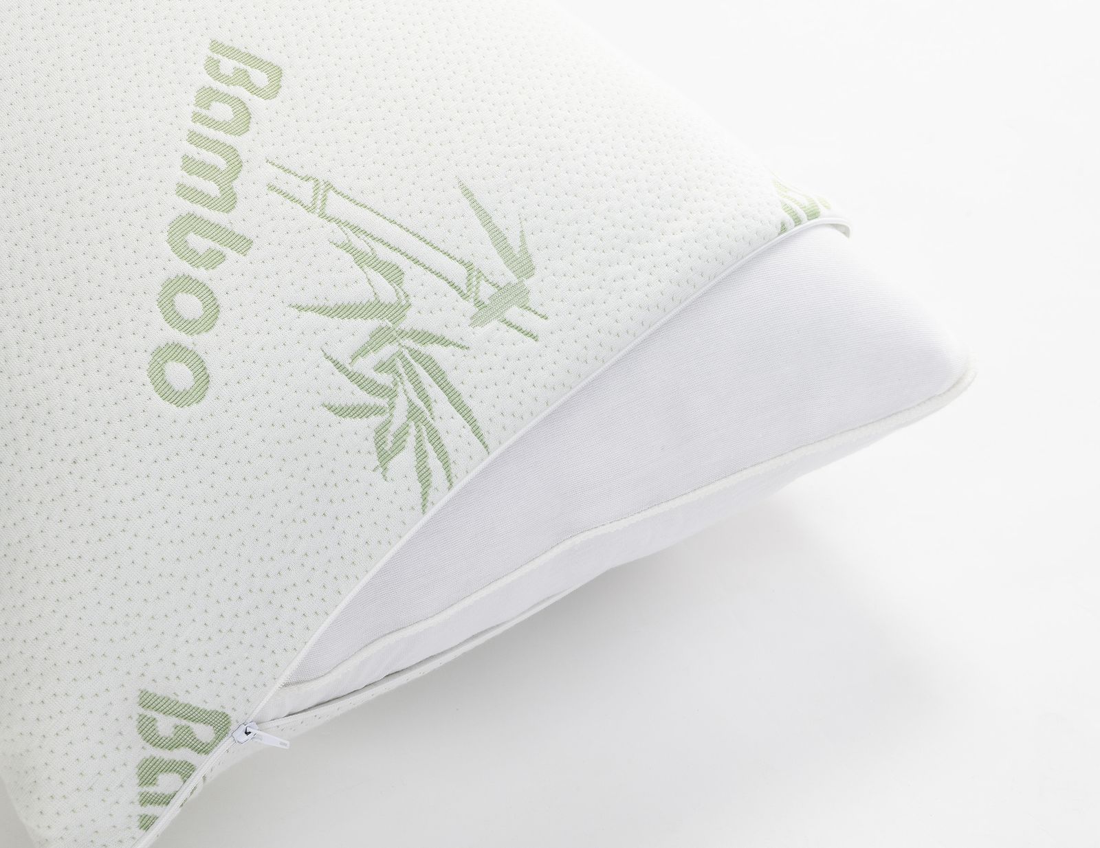 King Shredded Bamboo Memory Foam Pillow (Set Of 6 Pillows) - view 3