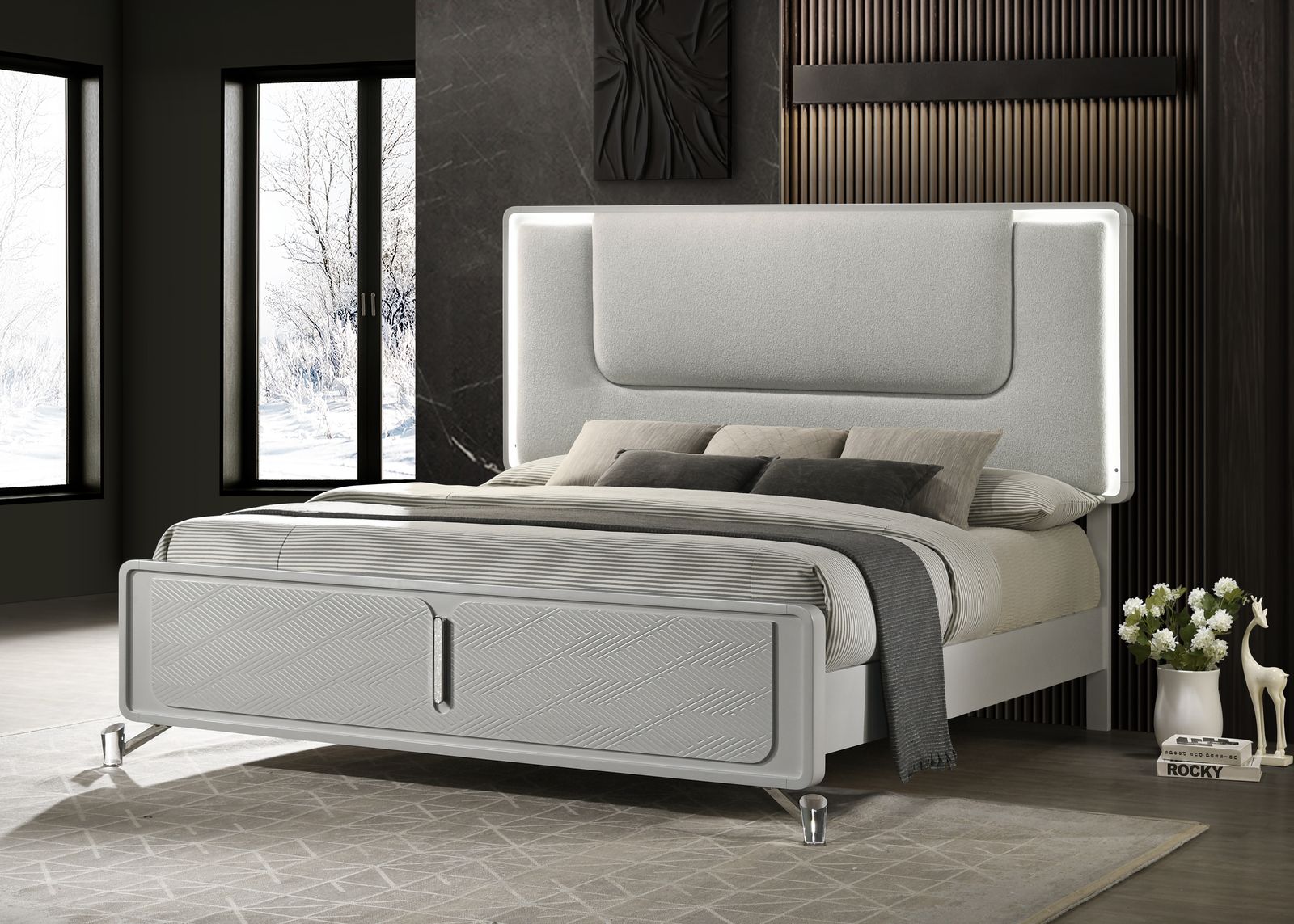 Cool Gray Bench - view 10