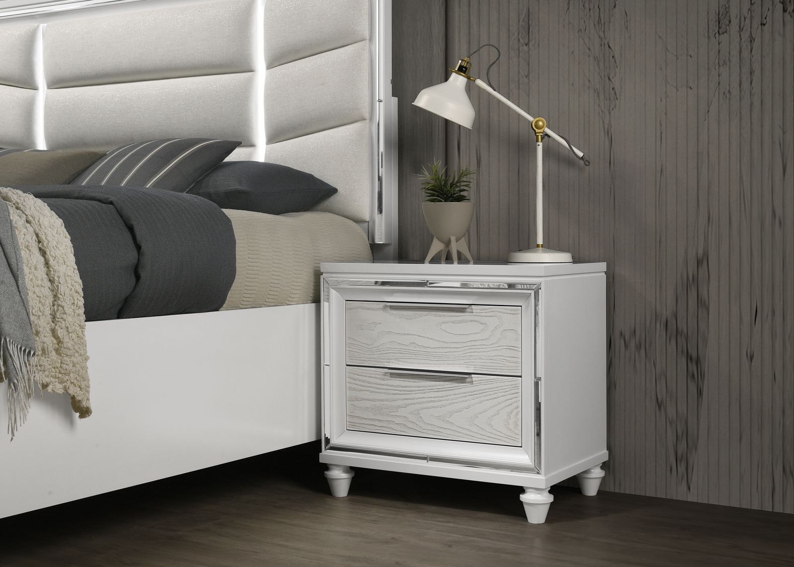Pale Almond Night Stand