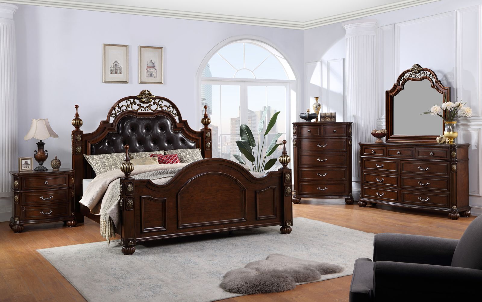 Warm Brown Dresser - view 2