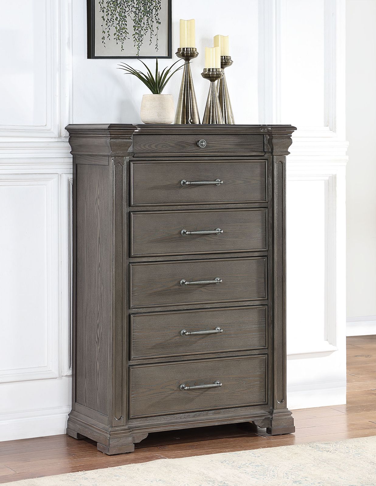 Dark Gray Chest - view 2