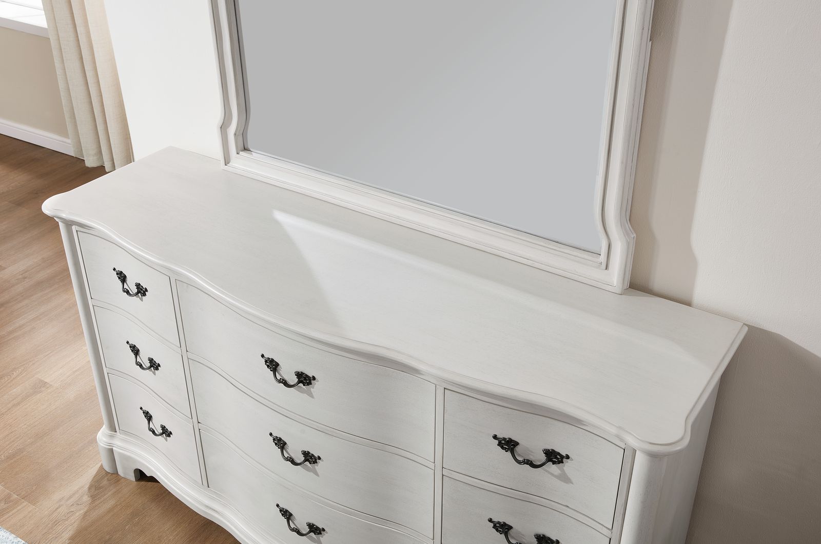 Antique White Night Stand - view 6