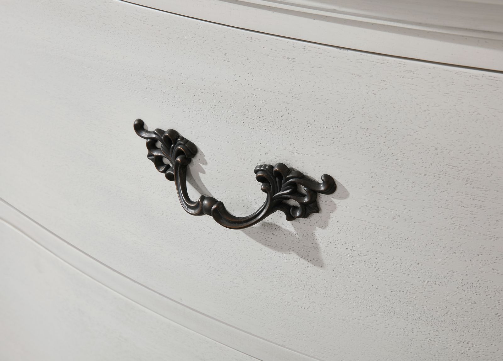 Antique White Night Stand - view 5
