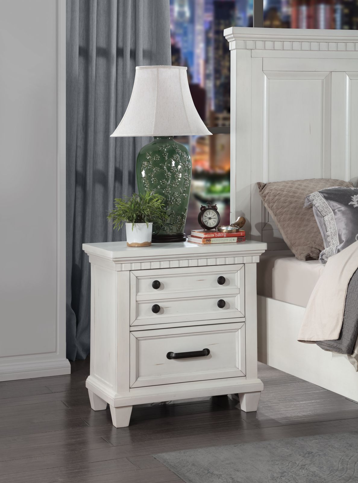 King Bed Frame - Dresser - Mirror - Chest - Nightstand