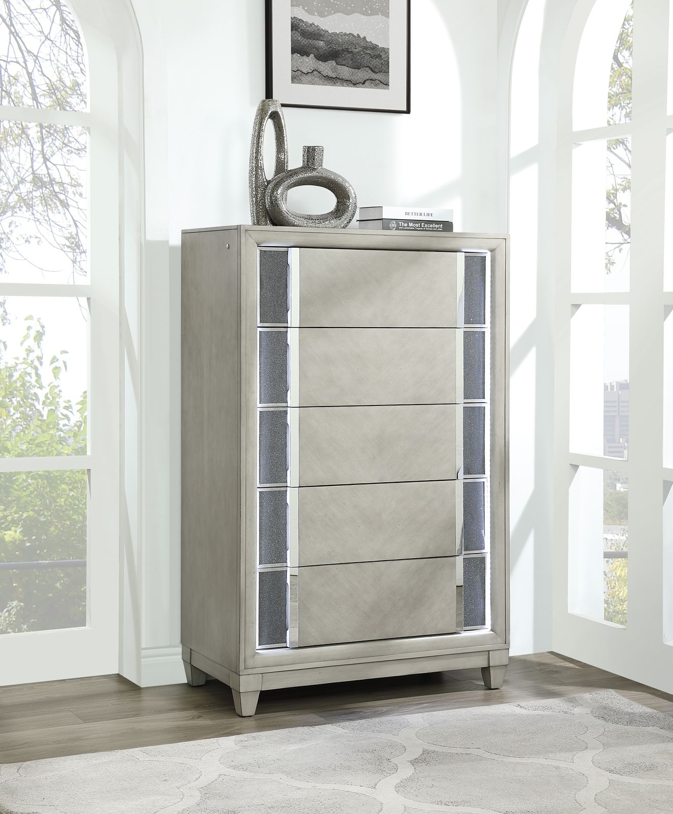 Gray Chest